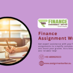 finance assignment writer