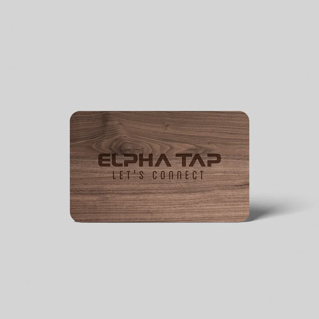 nfc visiting card