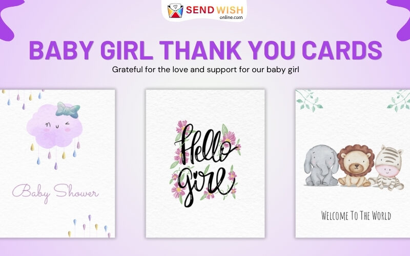 From the Shower to the Heart: Perfect Baby Shower Thank You Cards