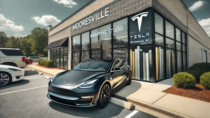 Tesla Wraps in Mooresville, NC