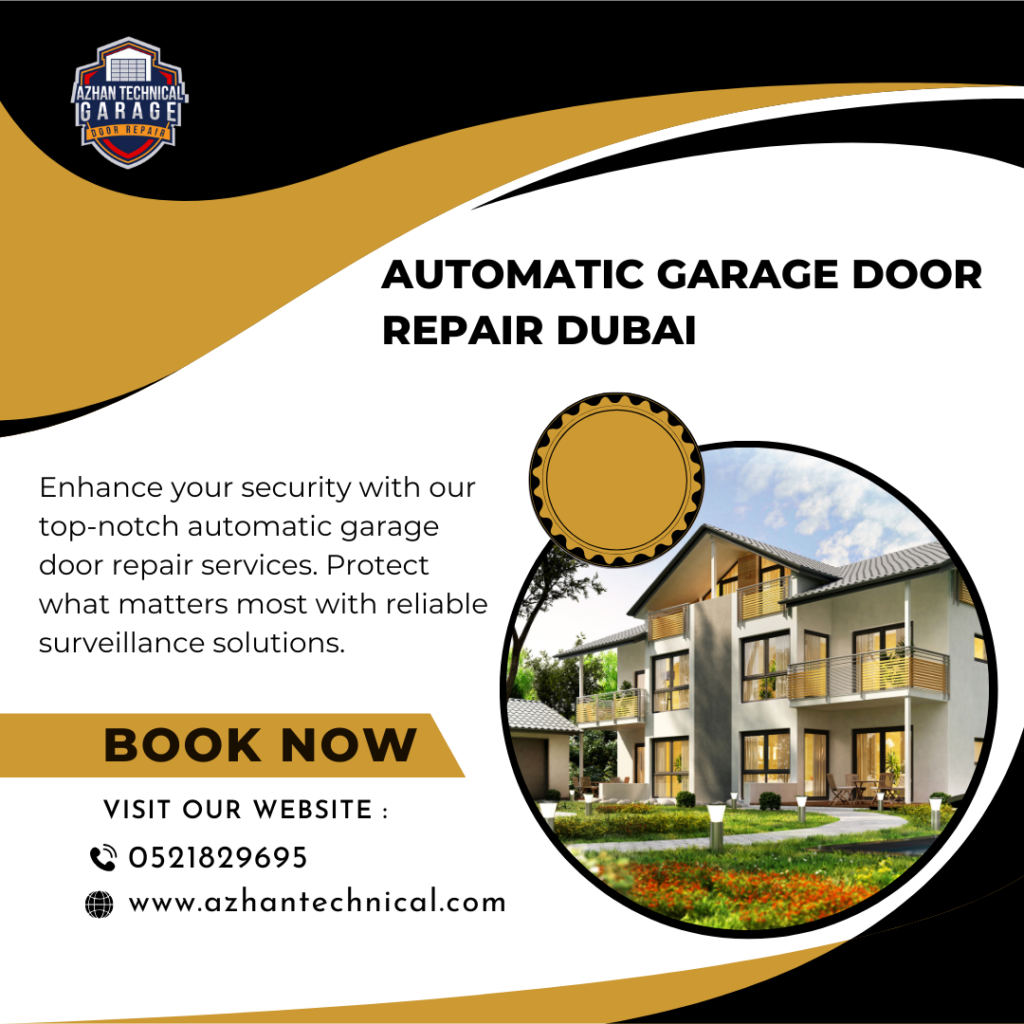 Automatic garage door repair Dubai