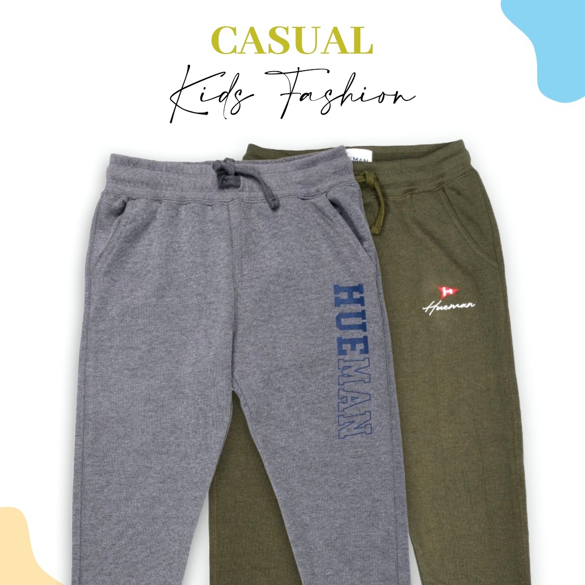 Discover the Ultimate in Comfort with Kids Joggers from Hueman.pk