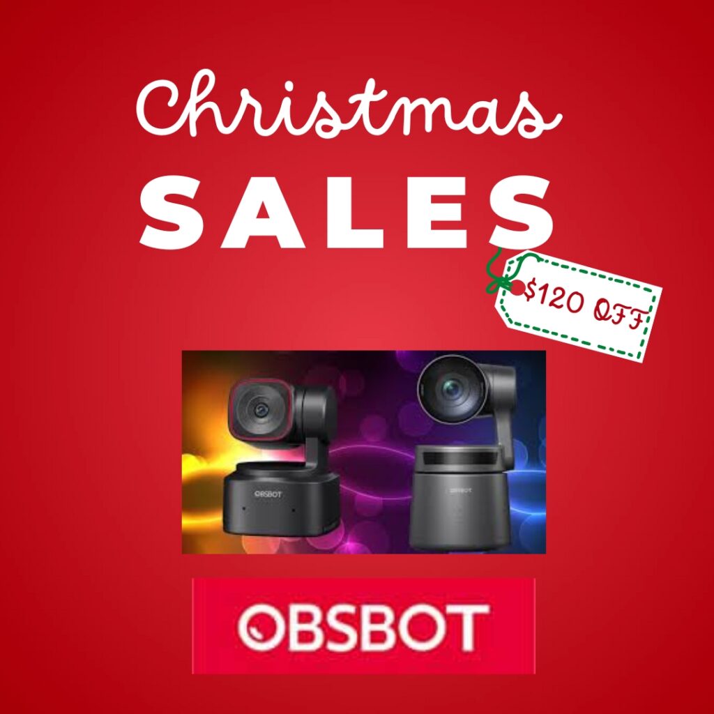 OBSBOT Talent Multi-Cam Live Streaming Studio with extra $50 off offer