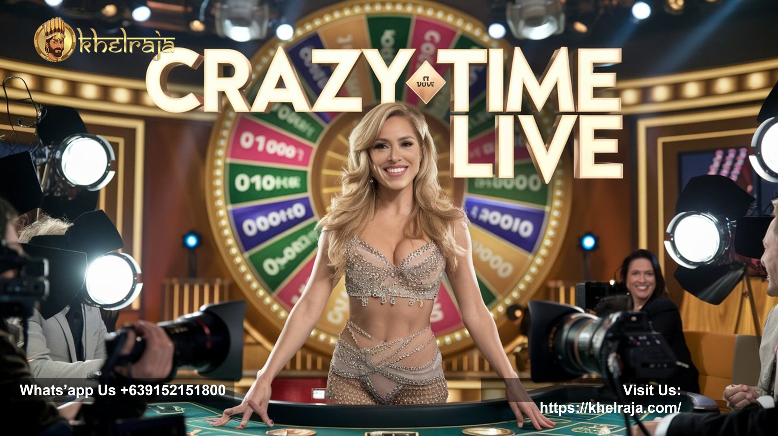 Experience the Excitement of Crazy Time Live with KhelRaja Gaming Platform