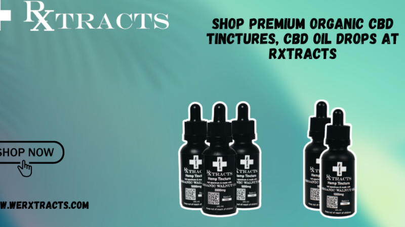 Organic CBD Tinctures