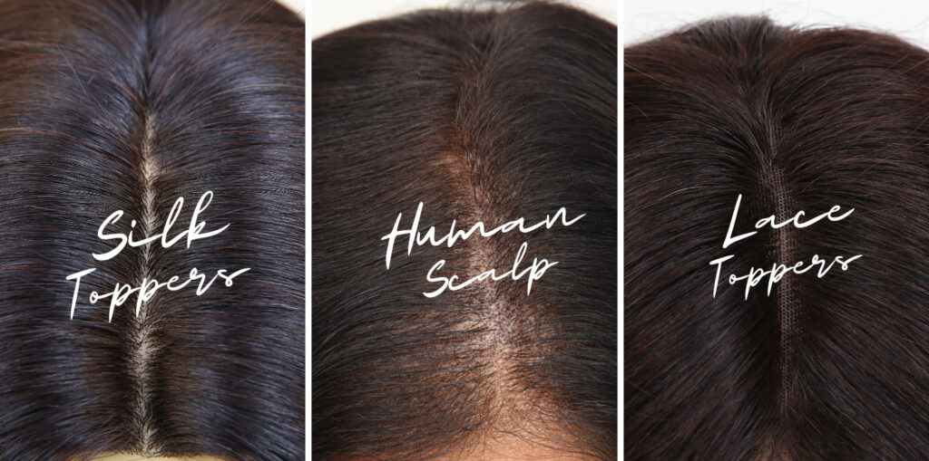 100% Human Hair Toppers For Women