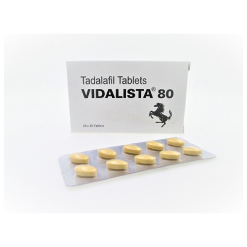 Vidalista 80 mg – Men's Health Medicines for the Best Outcomes