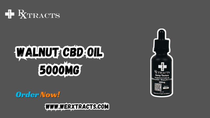 Walnut CBD Oil 5000mg