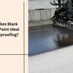 black bitumen paint