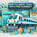 cancle the ticket with pnr number