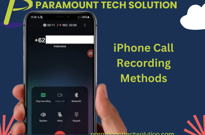 iPhone Call Recording Methods