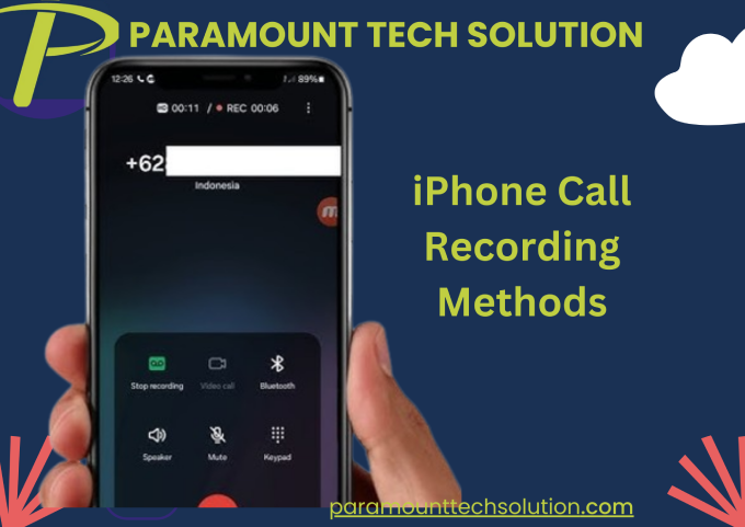 iPhone Call Recording Methods