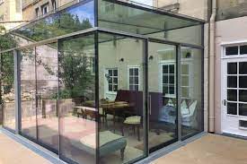 Glass roof extension