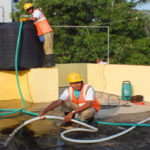 water tank cleaning