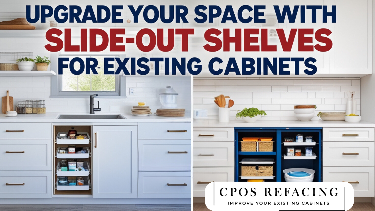 Upgrade Your Space with Slide-Out Shelves for Existing Cabinets