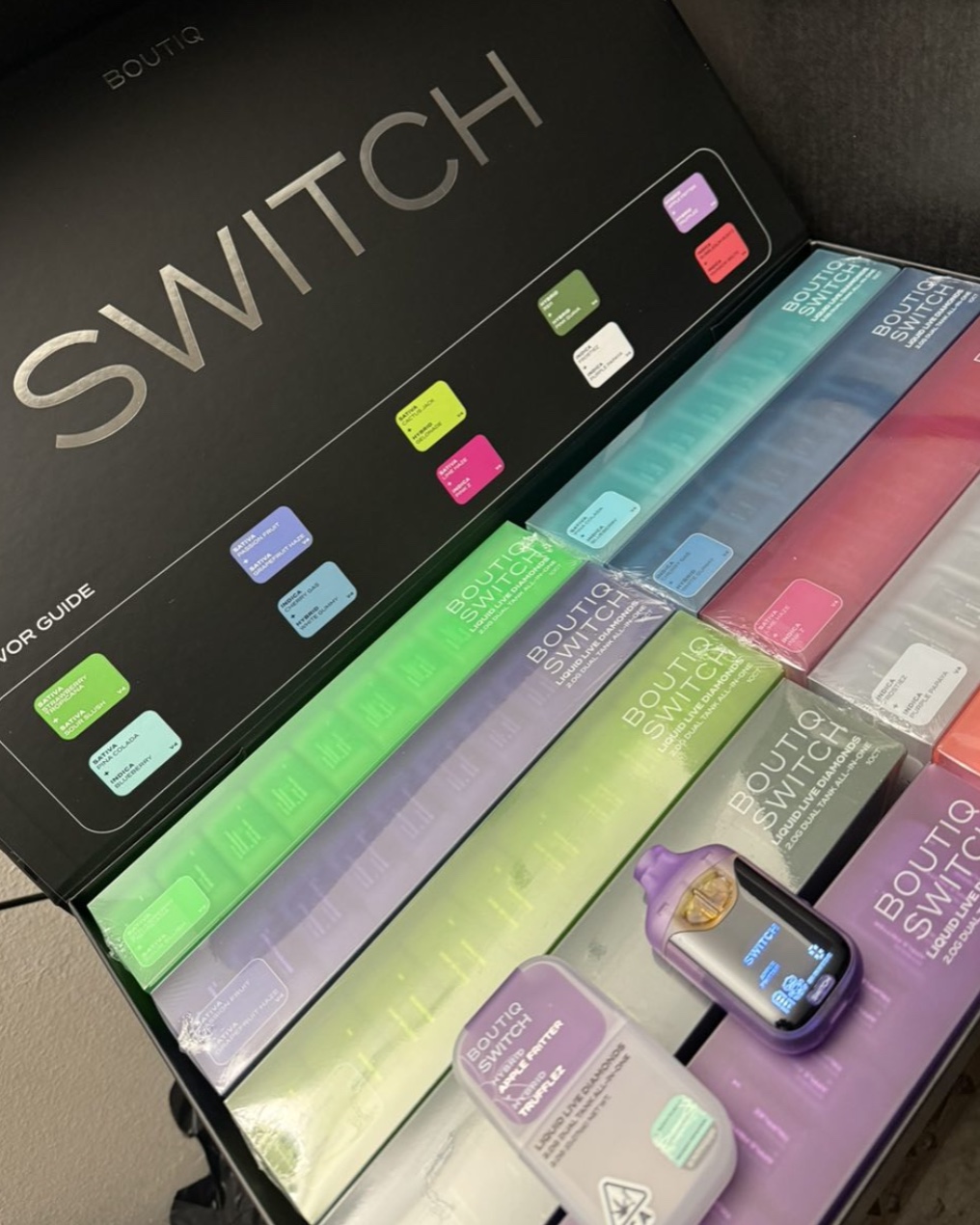 Boutiq switch Vapes